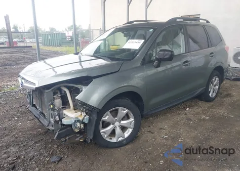 2015 Subaru Forester 2.5I из США, поврежденный, VIN JF2SJABC2FH441787